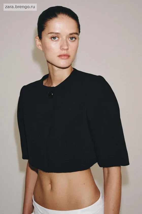 УКОРОЧЕННЫЙ БЛЕЙЗЕР — коллекция Zara «ZW»