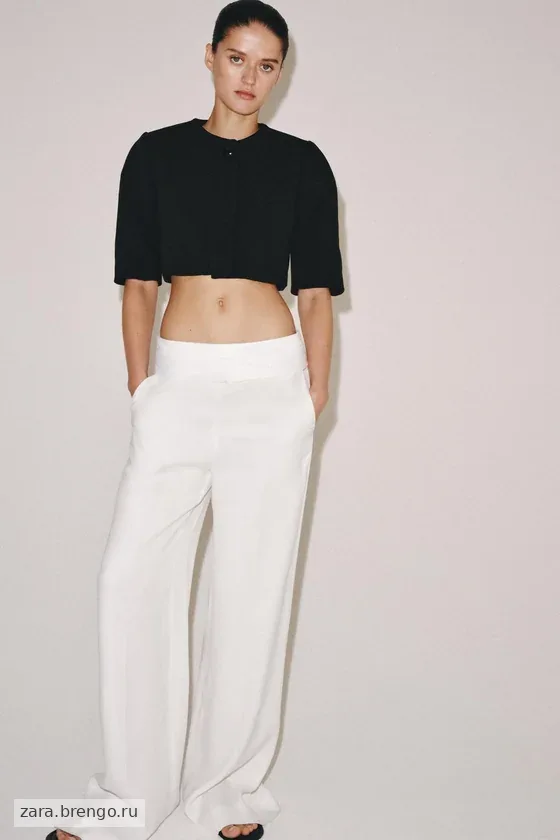 УКОРОЧЕННЫЙ БЛЕЙЗЕР — коллекция Zara «ZW»