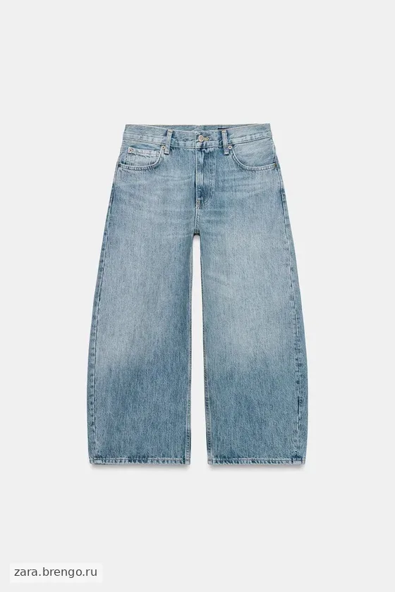 ДЖИНСЫ баллон СО СРЕДНЕЙ ПОСАДКОЙ — коллекция Zara «ZW»