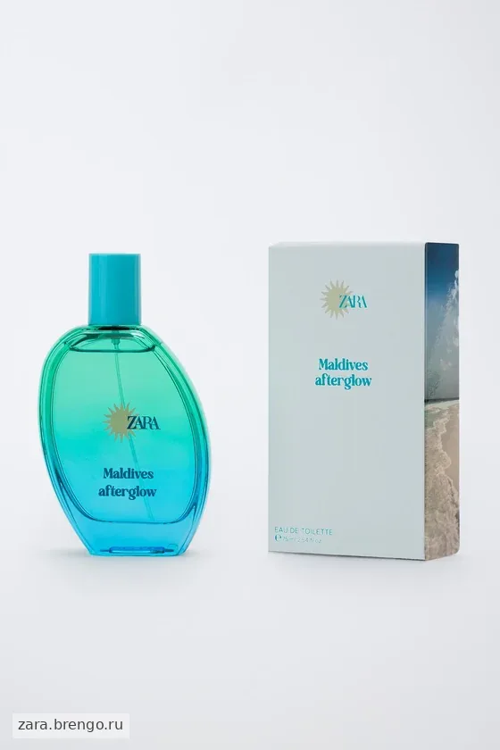 Zara maldives afterglow туалетная вода 75 мл / 2.54 унции
