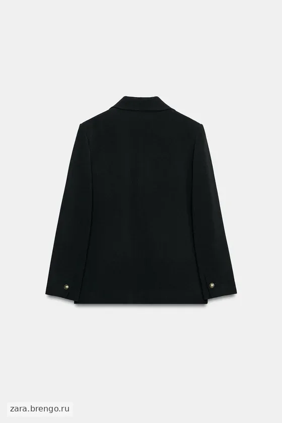 БЛЕЙЗЕР ПРЯМОГО КРОЯ С ПУГОВИЦАМИ — коллекция Zara «ZW»