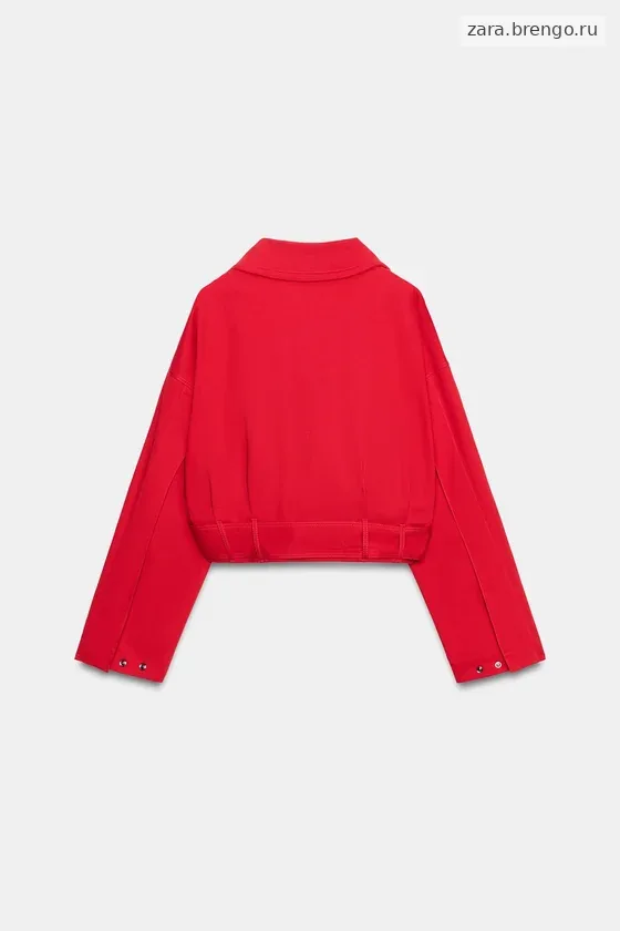 КУРТКА С ПОЯСОМ — коллекция Zara «ZW»