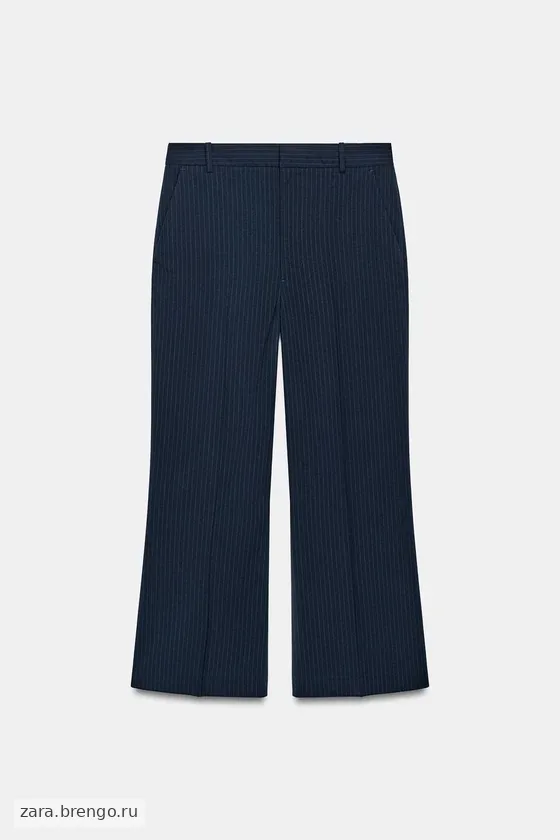 БРЮКИ В ПОЛОСКУ — коллекция Zara «ZW»