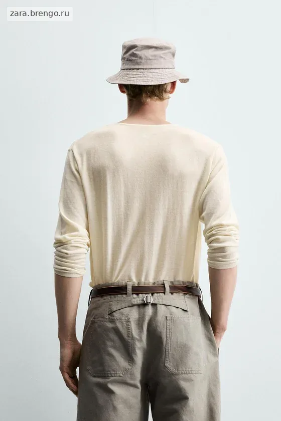 ДЖЕМПЕР ИЗ ШЕРСТИ И ХЛОПКА
