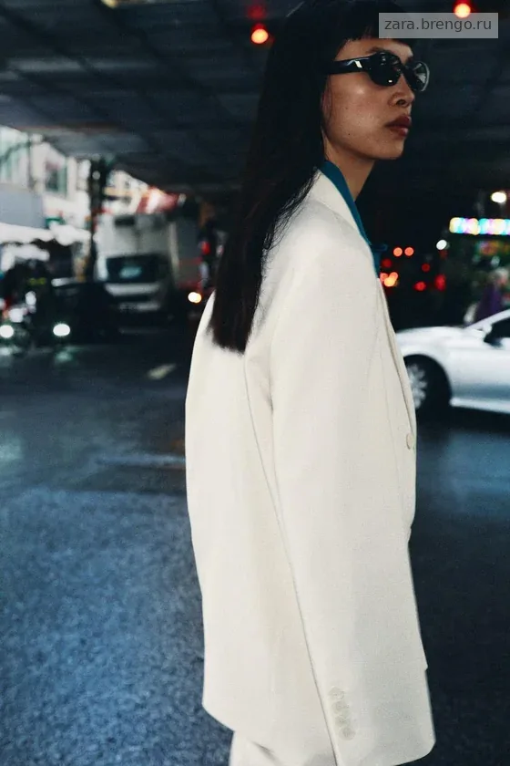 ДВУБОРТНЫЙ БЛЕЙЗЕР ОВЕРСАЙЗ — коллекция Zara «ZW»