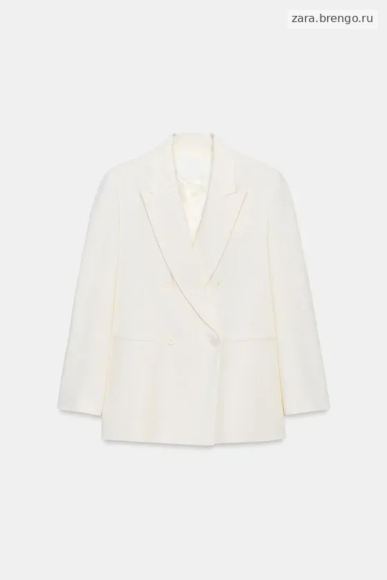 ДВУБОРТНЫЙ БЛЕЙЗЕР ОВЕРСАЙЗ — коллекция Zara «ZW»