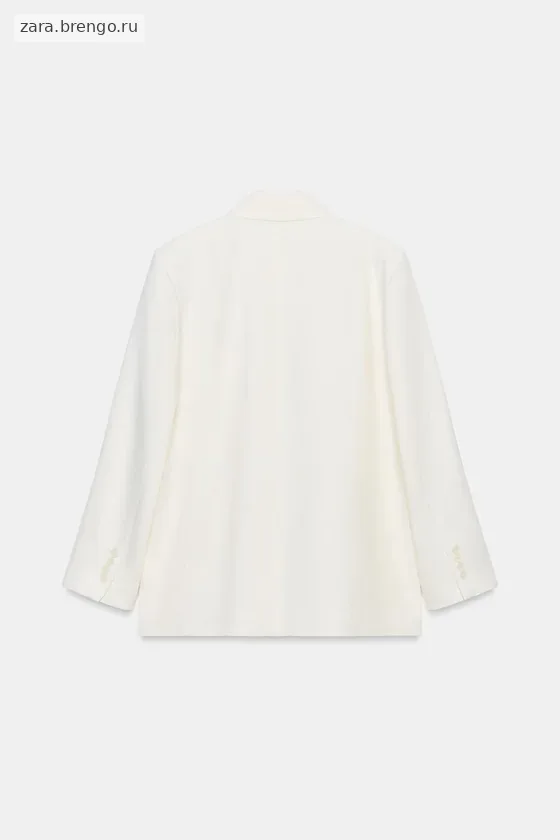 ДВУБОРТНЫЙ БЛЕЙЗЕР ОВЕРСАЙЗ — коллекция Zara «ZW»