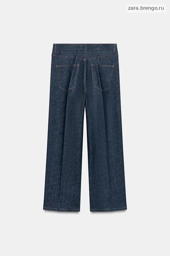 ДЖИНСЫ  С ВЫСОКОЙ ПОСАДКОЙ — коллекция Zara «ZW»
