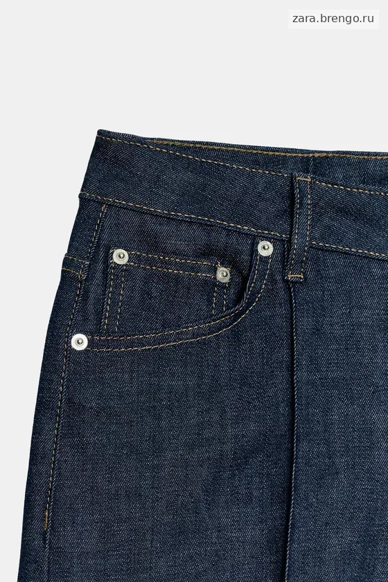 ДЖИНСЫ  С ВЫСОКОЙ ПОСАДКОЙ — коллекция Zara «ZW»