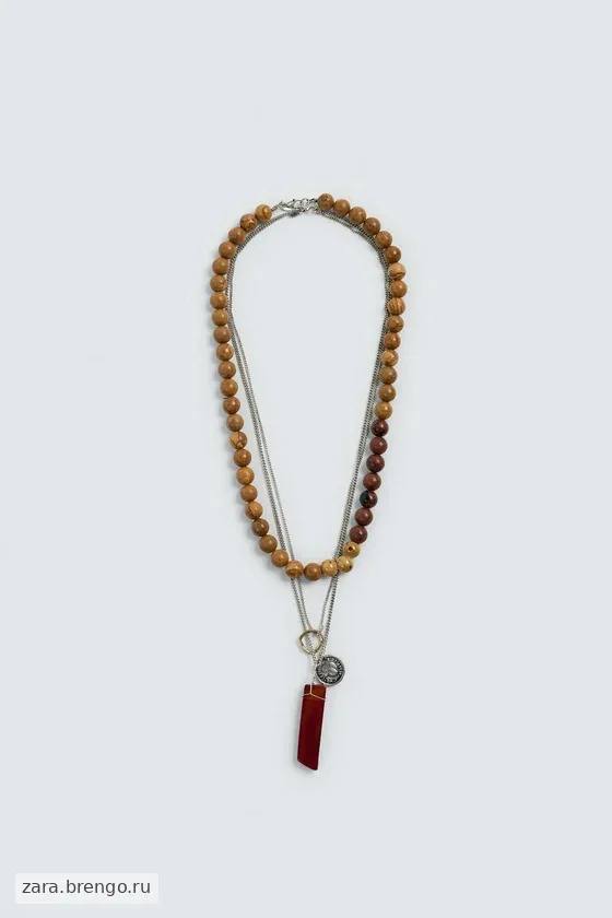 Набор из 2 комбинированных ожерелий