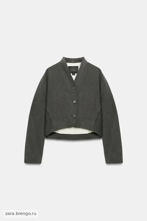 КОРОТКАЯ КУРТКА — коллекция Zara «ZW»