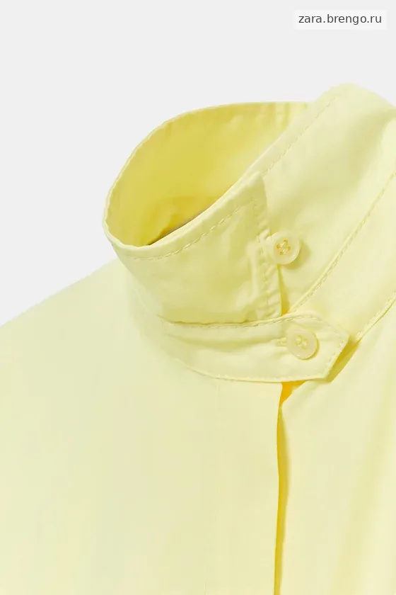 РУБАШКА С ОБЪЕМНЫМИ РУКАВАМИ коллекция Zara «ZW»