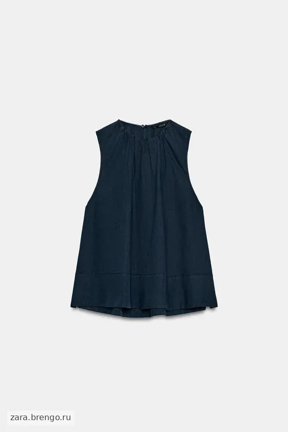 ТОП ИЗ ЛЬНА — коллекция Zara «ZW»
