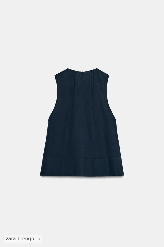 ТОП ИЗ ЛЬНА — коллекция Zara «ZW»