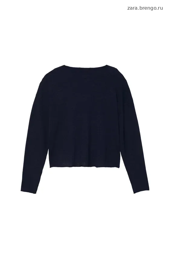 СВИТЕР укороченные FIT ИЗО ЛЬНА И ШЕРСТИ