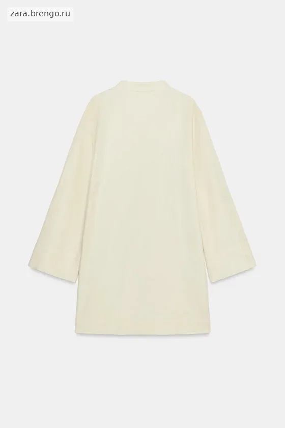 КОРОТКОЕ ПЛАТЬЕ С ЗАСТЕЖКАМИ-КЛЫКАМИ — коллекция Zara «ZW»