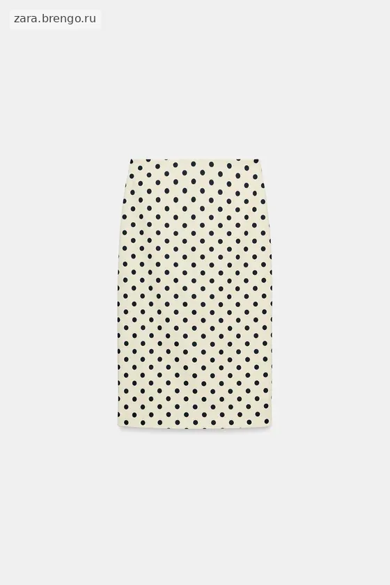 ЮБКА-КАРАНДАШ В ГОРОШЕК — коллекция Zara «ZW»