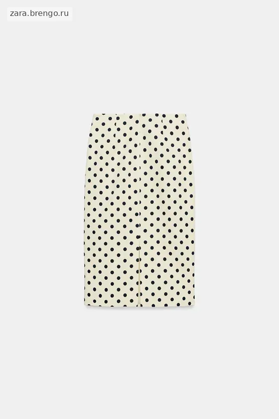 ЮБКА-КАРАНДАШ В ГОРОШЕК — коллекция Zara «ZW»