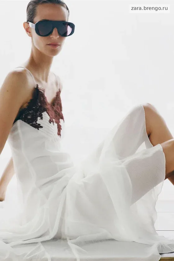 КРУЖЕВНОЕ ПЛАТЬЕ — коллекция Zara «ZW»