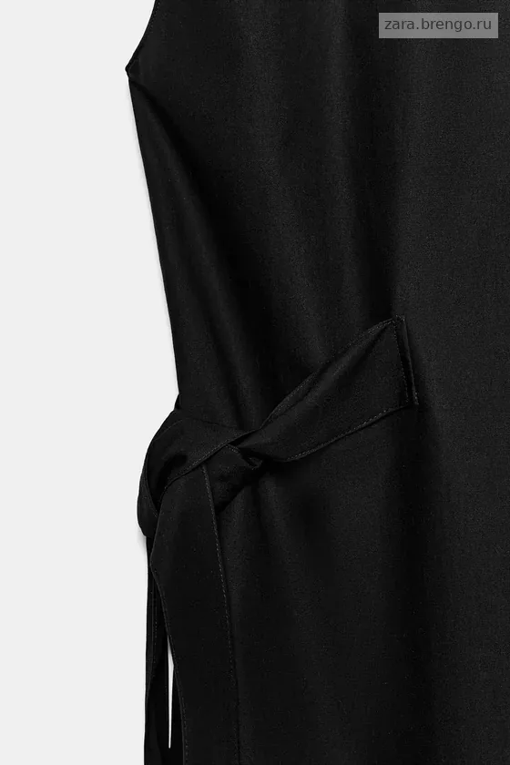 ПЛАТЬЕ-РУБАШКА С ЗАВЯЗКАМИ — коллекция Zara «ZW»