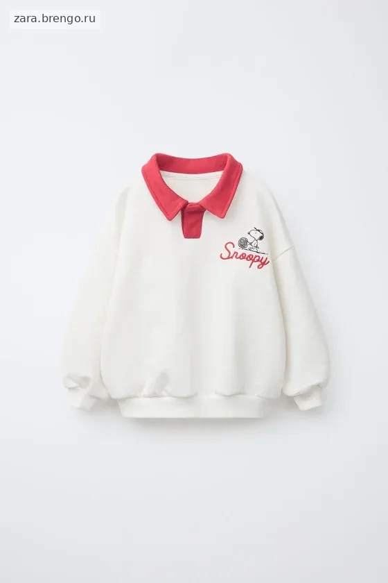ТОЛСТОВКА-ПОЛО С ВЫШИВКОЙ SNOOPY PEANUTS™