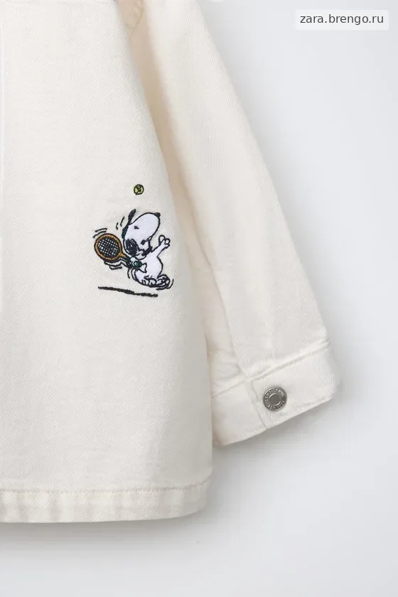 РУБАШКА-КУРТКА ИЗ САРЖИ SNOOPY PEANUTS™