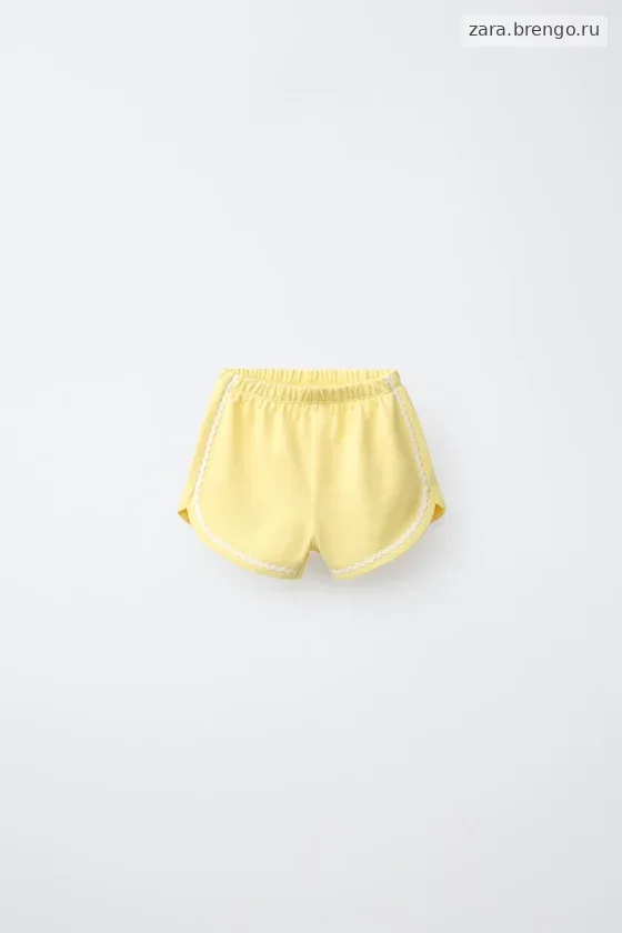 НАБОР ИЗ ДВУХ БЕРМУД ИЗ МЯГКОЙ ТКАНИ С ПРИНТОМ