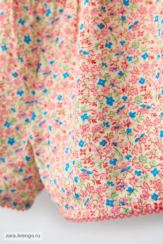 ШОРТЫ С ЦВЕТОЧНЫМ ПРИНТОМ