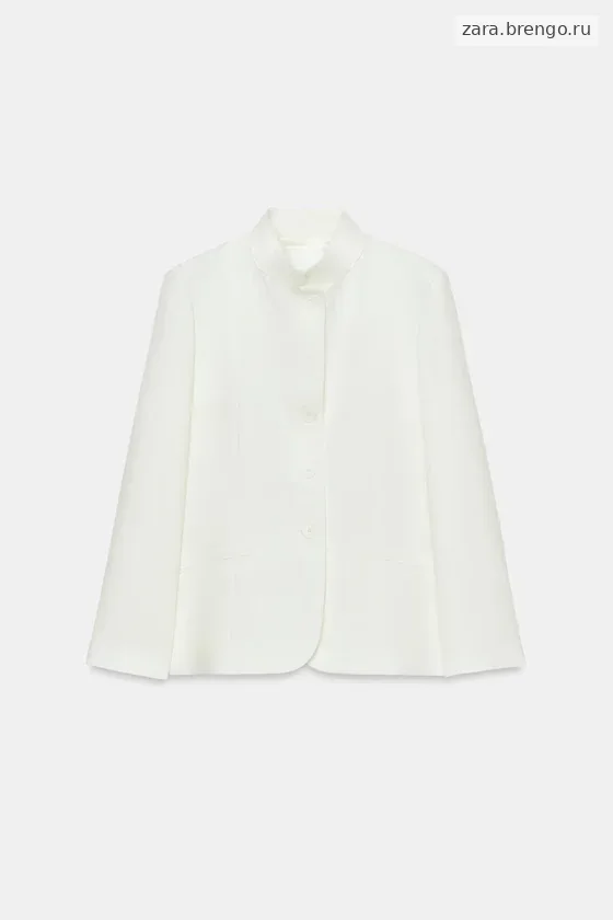 БЛЕЙЗЕР ИЗ 100% ЛЬНА — коллекция Zara «ZW»