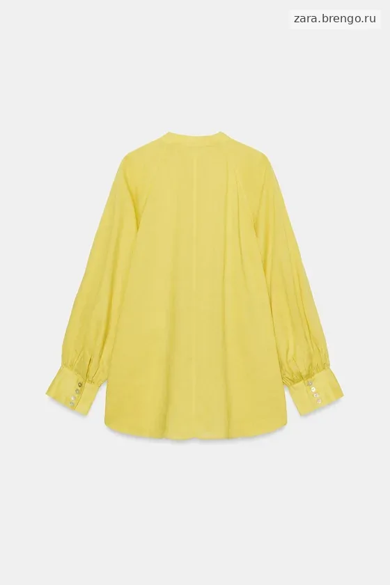 РУБАШКА ОВЕРСАЙЗ ИЗ РАМИ И ЛИОЦЕЛЛА коллекция Zara «ZW»