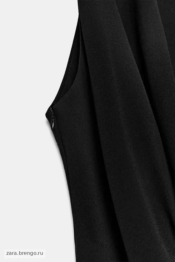 ПЛАТЬЕ МИДИ СО СБОРКАМИ — коллекция Zara «ZW»