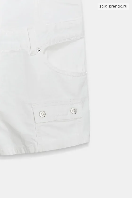 КОРОТКИЙ КОМБИНЕЗОН С КАРМАНАМИ