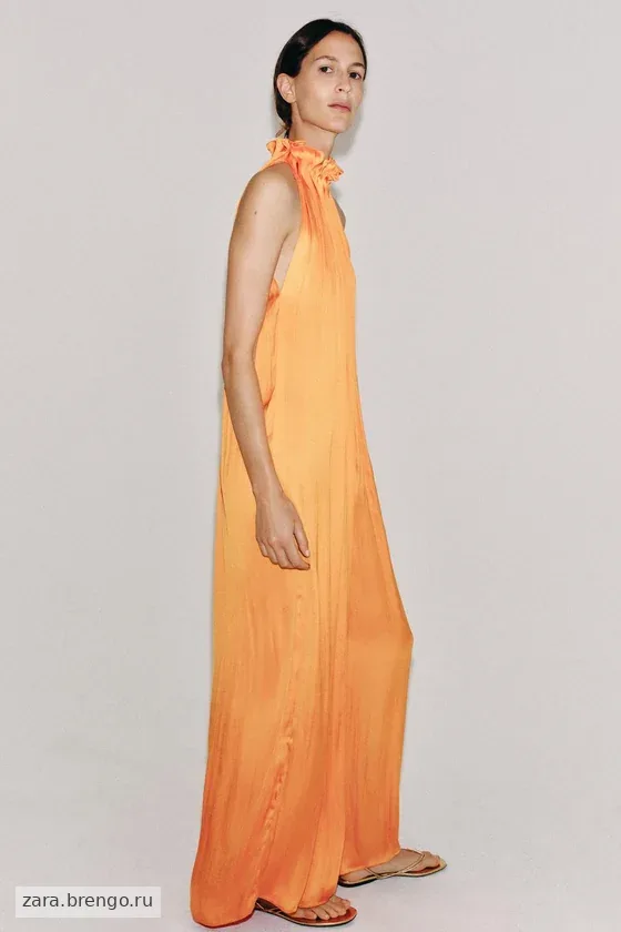 АТЛАСНЫЙ КОМБИНЕЗОН — коллекция Zara «ZW»