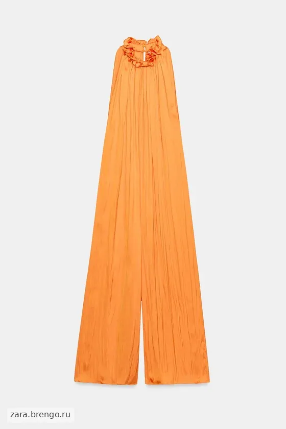 АТЛАСНЫЙ КОМБИНЕЗОН — коллекция Zara «ZW»