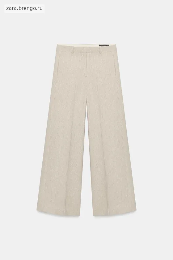 БРЮКИ В ПОЛОСКУ — коллекция Zara «ZW»