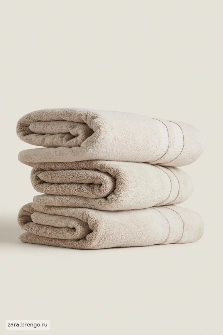 Махровое полотенце с двойной каймой extra soft