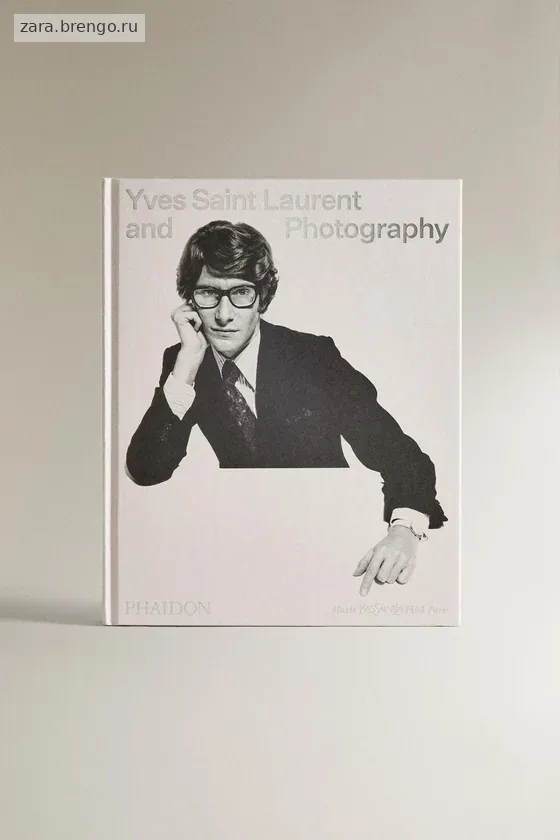 Книга yves saint laurent and photography (на английском языке)