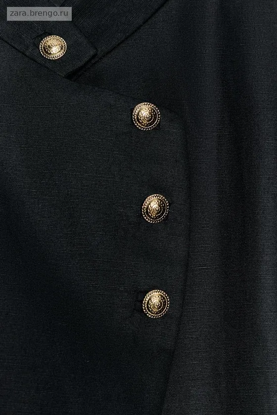 БЛЕЙЗЕР ИЗ СМЕСОВОГО ЛЬНА — коллекция Zara «ZW»