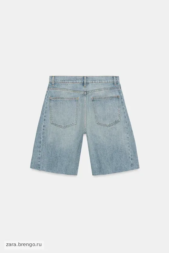 ДЖИНСОВЫЕ ШОРТЫ  СО СРЕДНЕЙ ПОСАДКОЙ — коллекция Zara «ZW»