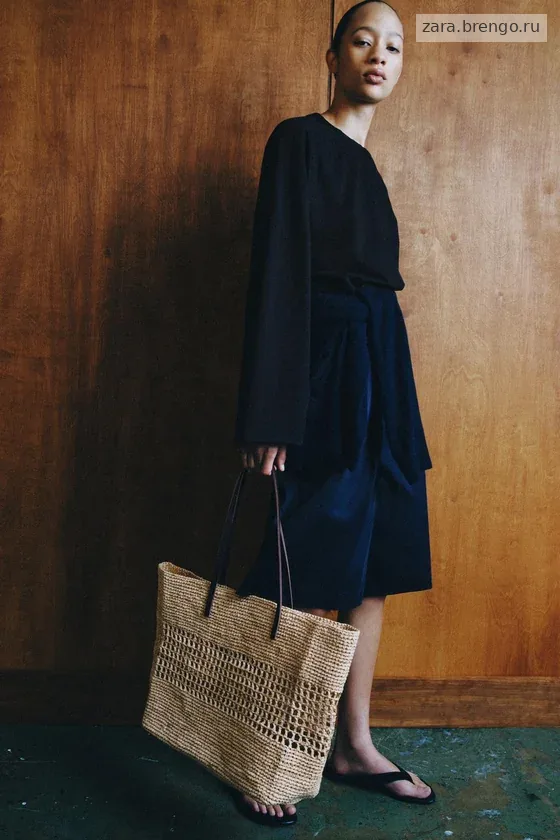 ШОРТЫ С ЗАЩИПАМИ — коллекция Zara «ZW»