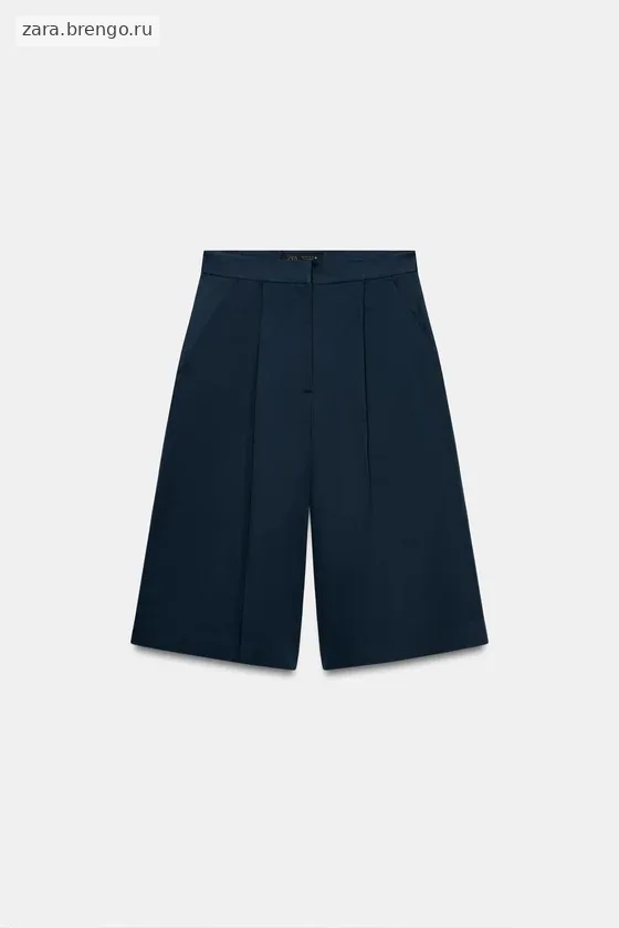 ШОРТЫ С ЗАЩИПАМИ — коллекция Zara «ZW»