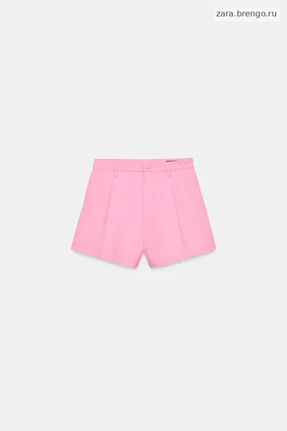 ШОРТЫ С ЗАЩИПАМИ — коллекция Zara «ZW»