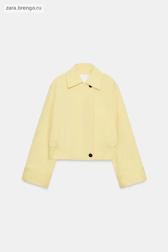 УКОРОЧЕННАЯ КУРТКА — коллекция Zara «ZW»