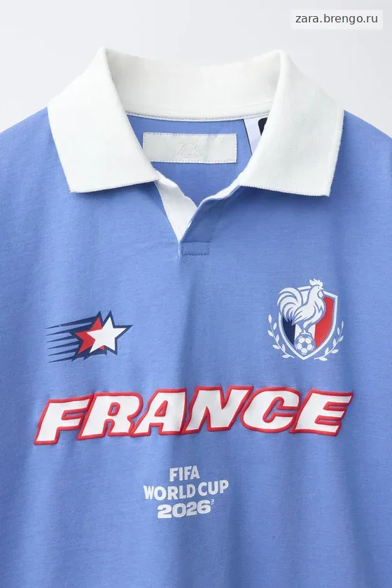 ФУТБОЛКА ПОЛО ФРАНЦИЯ FIFA WORLD CUP ™ 2026
