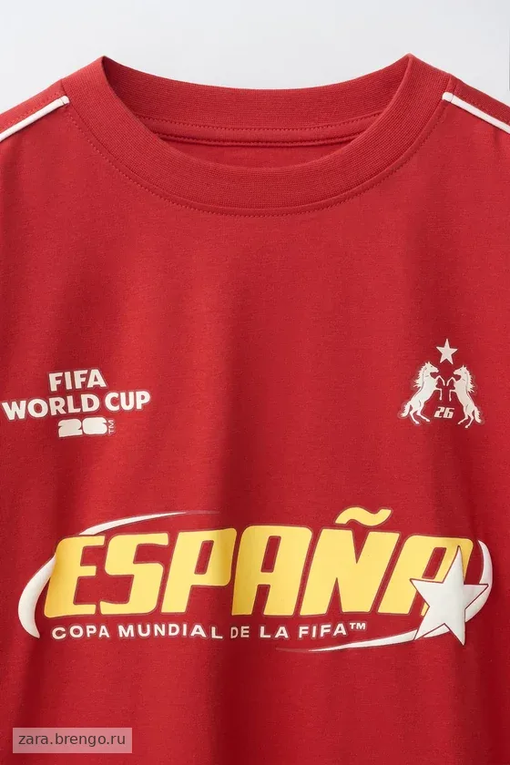ФУТБОЛКА С ПРИНТОМ «ИСПАНИЯ FIFA WORLD CUP™ 2026»