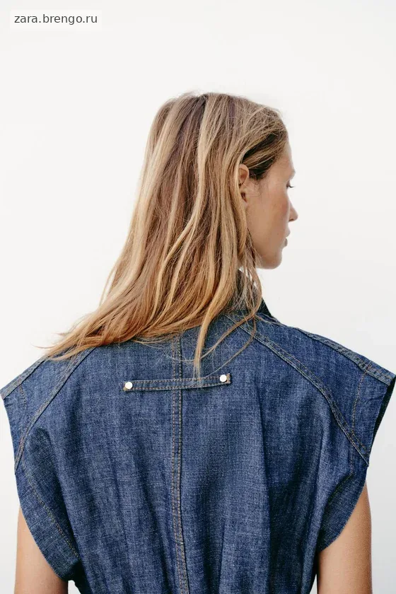 ЖИЛЕТ ИЗО ЛЬНА С ЭЛАСТИЧНОЙ ТАЛИЕЙ