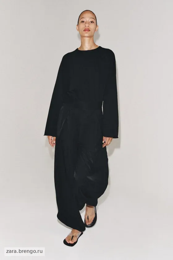 БРЮКИ С РАЗРЕЗАМИ — коллекция Zara «ZW»