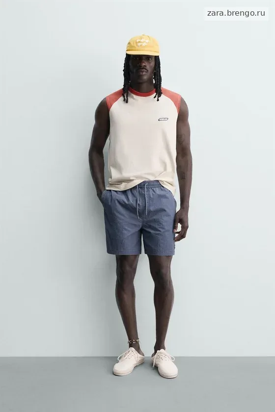 Длинные плавательные шорты pukas surf x zara