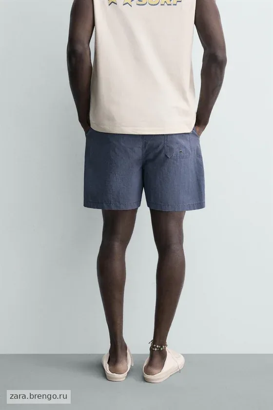 Длинные плавательные шорты pukas surf x zara
