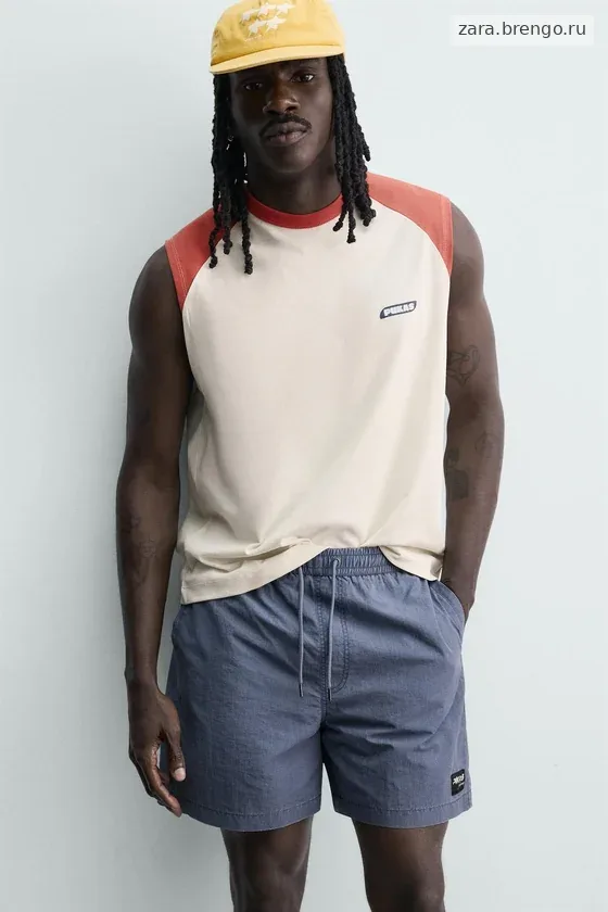 Длинные плавательные шорты pukas surf x zara